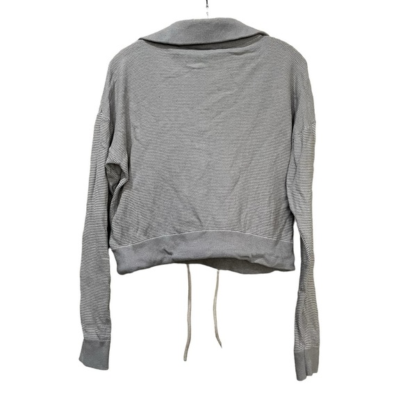 Varley Light Gray Quarter-Zip Sweatshirt - Picture 5 of 7